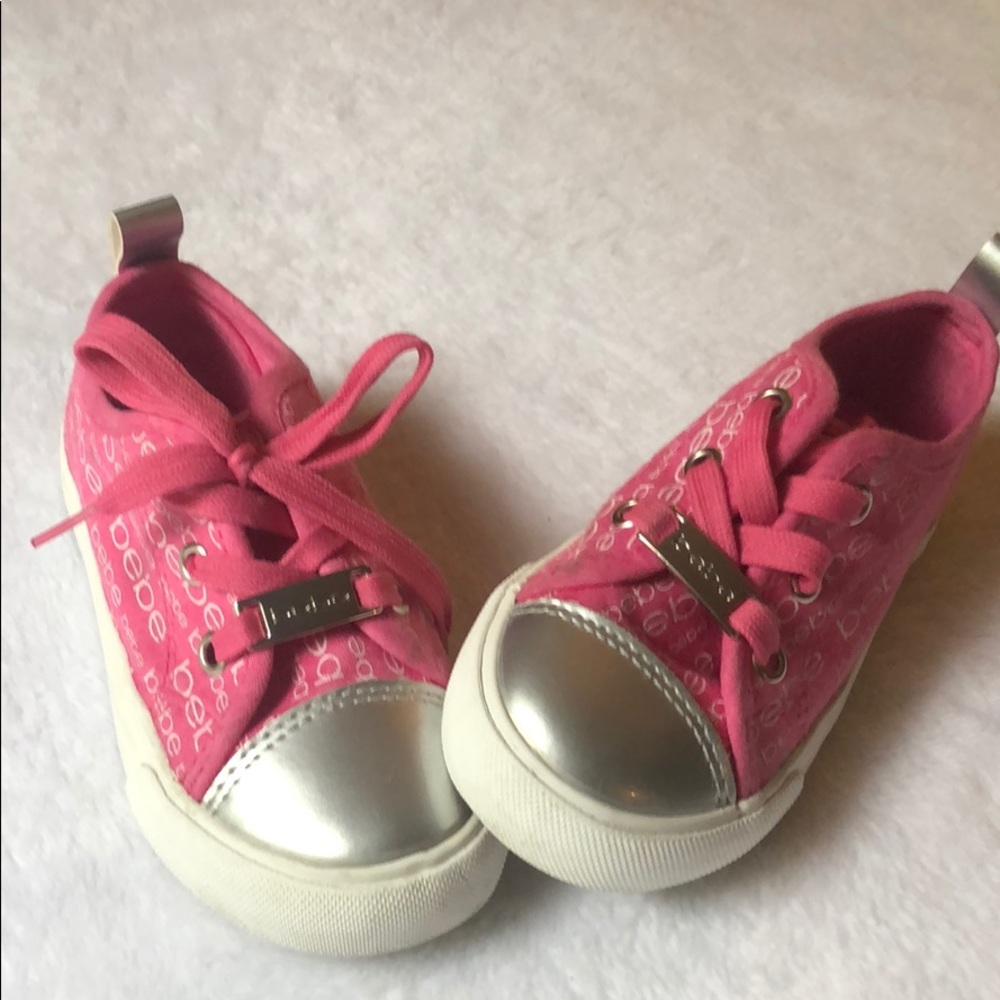 Girls Bebe sneakers